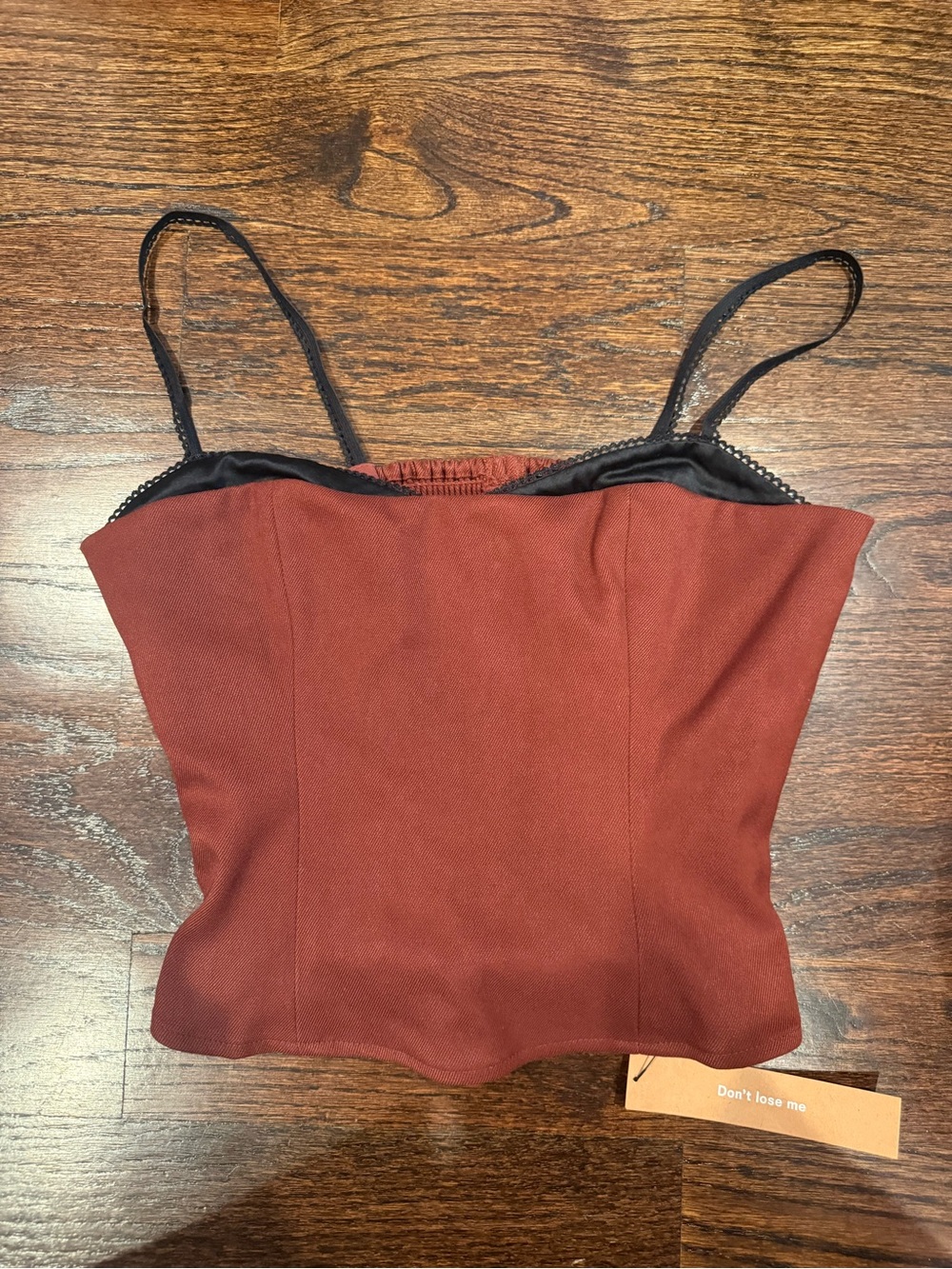 Reformation Melanie Top Red - Size 0